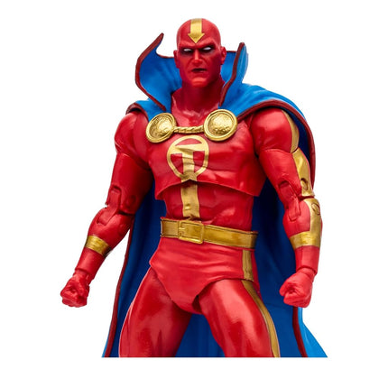 McFarlane Toys DC Multiverse Red Tornado (DC Classic) Gold Label Action Figure - 7 Inches Detailed Collectible with 22 Articulation Points and Weather-Wielding Accessories