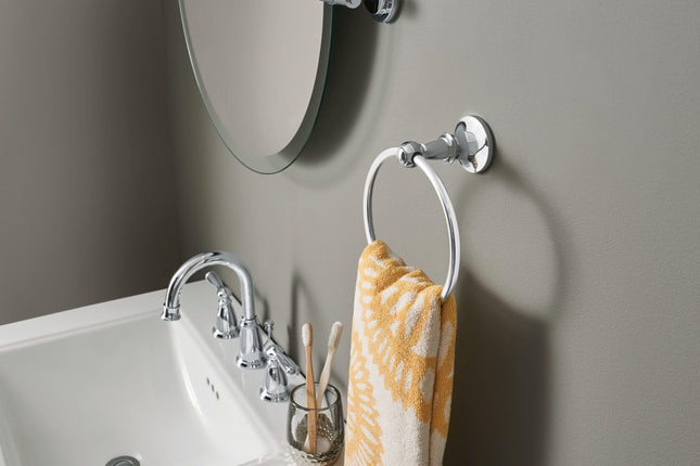 Moen DN4486CH Vale Anneau porte-serviette, chrome