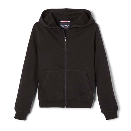 French Toast Little Boys' Fleece Hoodie, Black, 4