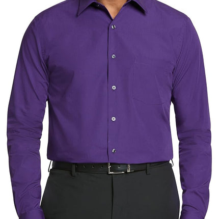 Van Heusen Men's Dress Shirt Regular Fit Poplin So