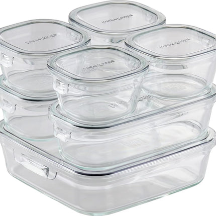 Iwaki PC-PRN7GY2 Pack & Range Heat-Resistant Glass