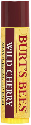 Burt's Bees Moisturizing Lip Balm, Wild Cherry 0.15 oz Pack of 10
