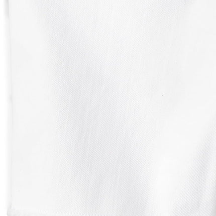 The Children's Place Girls' Denim Midi Shorts, White, 6
