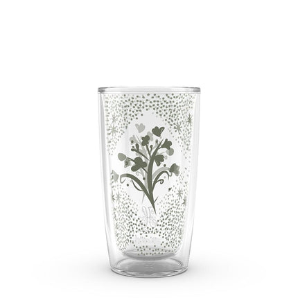 Tervis Heirloomed - Collection Florale Gobelet isotherme à double paroi fabriqué aux États-Unis, maintient les boissons froides et chaudes, 470 ml, motif floral jardin.