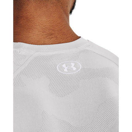Camiseta de manga corta Under Armour Velocity Jacquard L Gris
