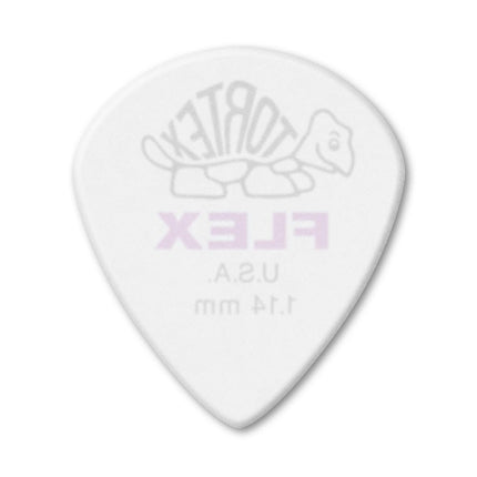 Jim Dunlop 466P1.14 Tortex Flex Jazz III Xl Picks, 1.14 mm, Set of 12 Pieces