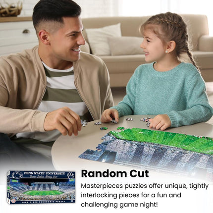 MasterPieces NCAA Ohio State Buckeyes 1000 Piece Panoramic Stadium Jigsaw Puzzle (OST1031)