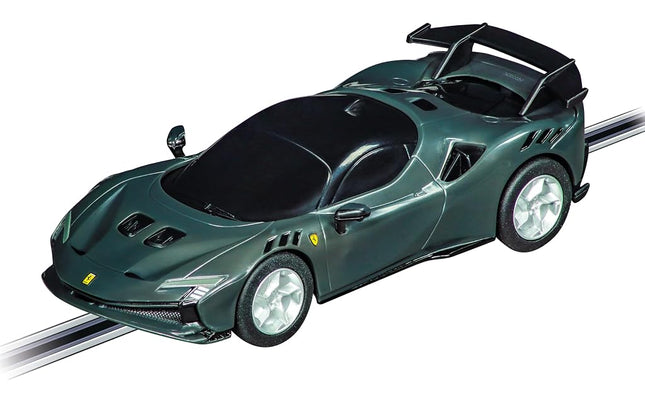 Carrera 64251 Ferrari SF-90 XX Stradale - Grigio Scuro 1:43 Scale Analog Slot Car Racing Vehicle GO!!! Slot Car Toy Race Track Sets