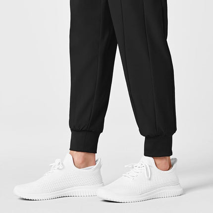 WonderWink Women's Maternity Jogger Pant, Black, Large