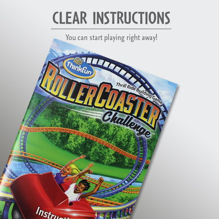ThinkFun Roller Coaster Challenge Logic Game for Kids Age 6+