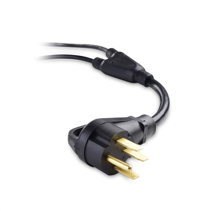 Adaptador para generador Cable Matters LED de 4 puntas de 50 a 20 amperios (adaptador divisor de 50 a 110 amperios) de 0,76 metros - NEMA L4-50P a 2x 5-20R