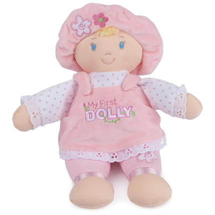 GUND My First Dolly Stuffed Plush Doll, 12" Stuffe