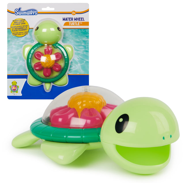 SwimWays Water Wheel Turtle, Kids Pool Accessories