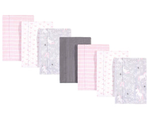Hudson Baby Unisex Baby Cotton Flannel Burp Cloths