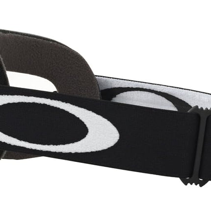 Oakley Jet-Black-Clear O Frame Mx Goggle (One Size, Black)