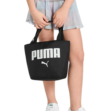 PUMA Bolsa de Almuerzo Adventure para Niños Unisex, Negro/Oro Rosa, Pequeña, Negro/Oro Rosa, Pequeña, Bolsa de Almuerzo Adventure