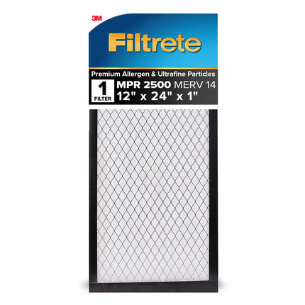 Filtrete High Performance Air Filter EAX20-4, 12 in x 24 in x 1 in (30.4 cm x 60.9 cm x 2.5 cm), 4 packs per case
