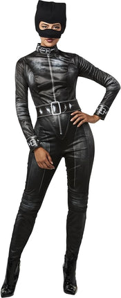 Rubies Official DC The Batman, Selina Kyle Deluxe Ladies Costume, Adult Fancy Dress - Medium Halloween Halloween