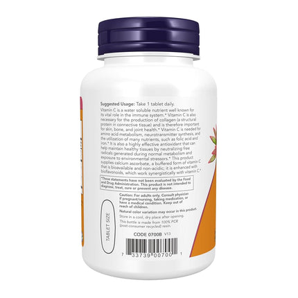 NOW Vitamin C-1000 Complex, 90 Buffered Tablets
