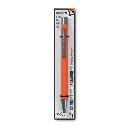 IF Bookaroo, coloured pen with black ink - ORANGE