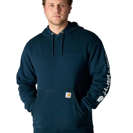 Carhartt Men's Loose Fit Midweight Logo Sleeve Gra