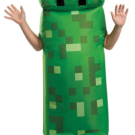 Disguise Official Minecraft Creeper Costume Kids, 
