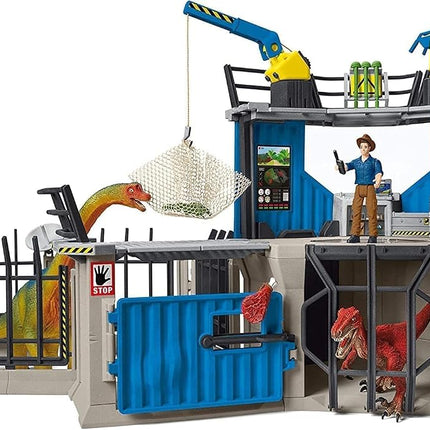 Schleich Dinosaurs - 72Pc Large Dino Research Station - Kids 4+ | 41462