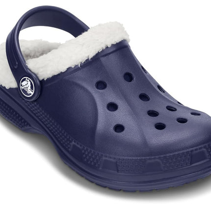 Crocs Unisex Kids Ralen Lined Clog K Nautical Navy/Oatmeal 6 UK Child/ 7 UK Child