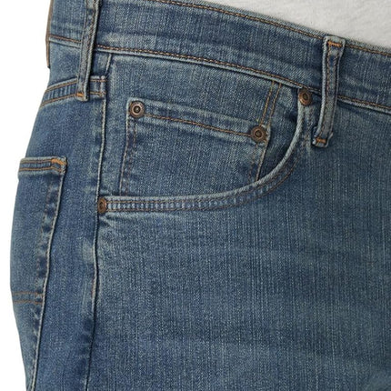 Wrangler Authentics Men's Regular Fit Comfort Flex Waist Jean, Slate, 42W x 32L