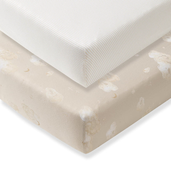 Burts Bees Baby Solid Fitted Crib Sheet Organic Co