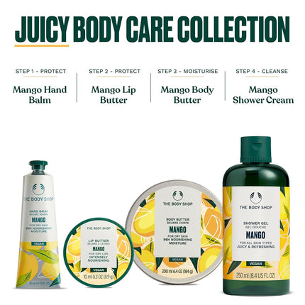 Mango Collection Gift Set, 4-Piece Full-Size Body Care (Worth £41.5)