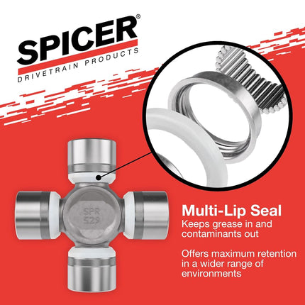 Spicer 5-7166X U-Joint Kit 1350WJ Series (ISR), Cup Size = 1.188"