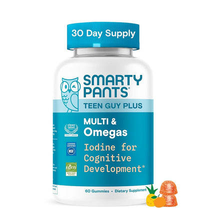 SmartyPants Teen Guy Multivitamin Gummies - Improv