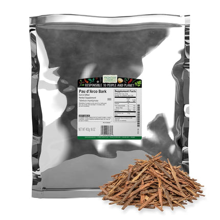 Pau D`Arco, Cut & Sifted - 1 lbs - Bulk