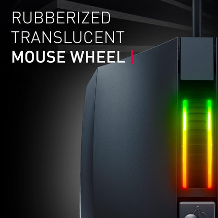 CHERRY MC 2.1, Wired Gaming Mouse for Right-Handers, 5,000 dpi Pixart Sensor, Programmable Keys, RGB Lighting, Onboard-Memory, Black
