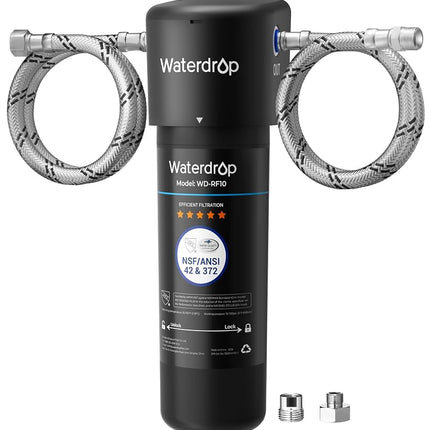 Waterdrop 10UA Under Sink Water Filter System, 11000 Gallons Capacity
