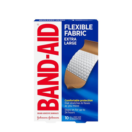 Band-Aid Brand Adhesvie Bandages Flexible Fabric, 