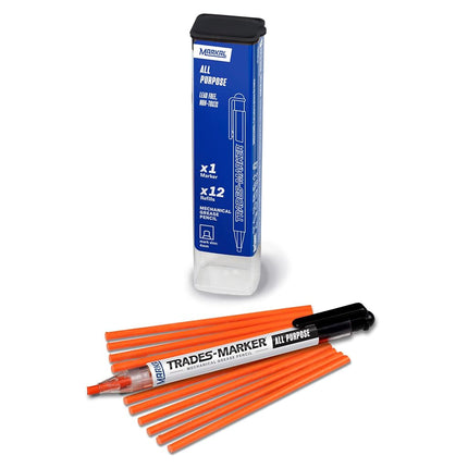 Markal 96137 Trades Marker (1 Holder, 12 Refills),