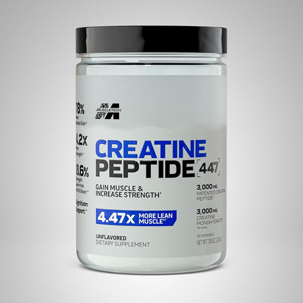 MuscleTech Peptide Creatine 447 Supplement Powder 224 g