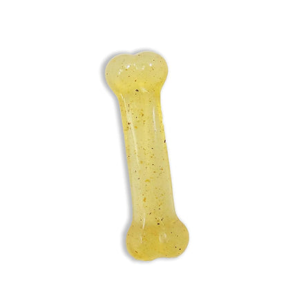 Nylabone Original Bone Flexi Chew Toy for Dogs, Dog Toys for Moderate Chewers, Chicken Flavor, Medium - Up to 35 lbs, 1 Count