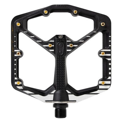 Crankbrothers Stamp 7 Fabio Wibmer Big Pedals Grande, Black/White