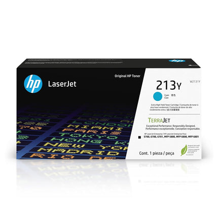 HP 213Y Extra High Yield Cyan Original LaserJet To