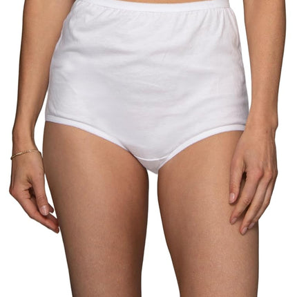 Vanity Fair Womens Perfectly Yours Lace Nouveau Brief Panty Women's Perfectly Yours Lace Nouveau Brief Panty 13001 Briefs - White -