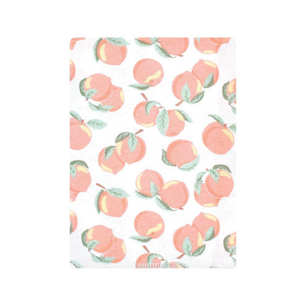 Bavoirs en flanelle Hudson Baby unisexe, lot de 12, Sweet Peach, taille unique