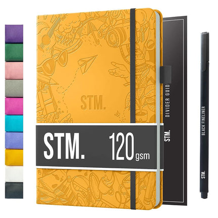 A5 Bullet Dotted Journal Notebook by STM | Thick B