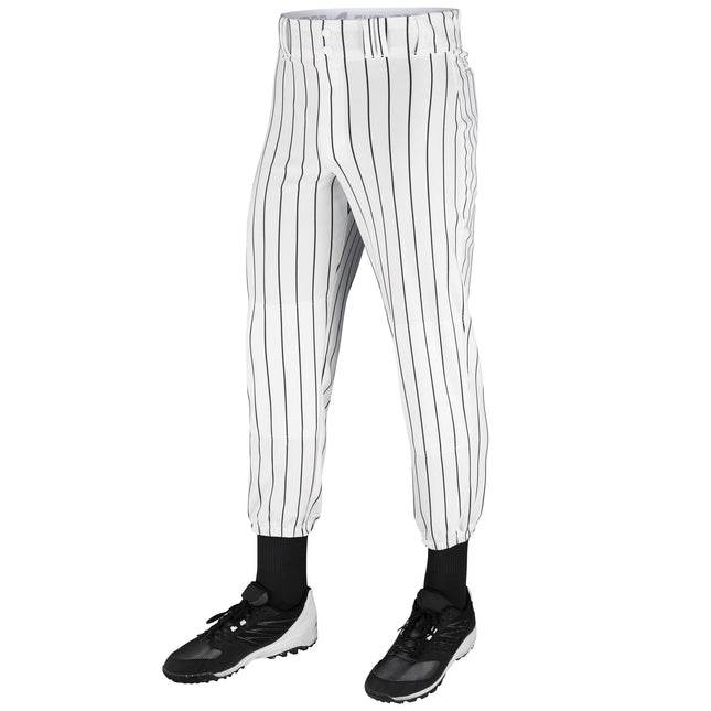 CHAMPRO Boys' Triple Crown Pinstripe Polyester Bas