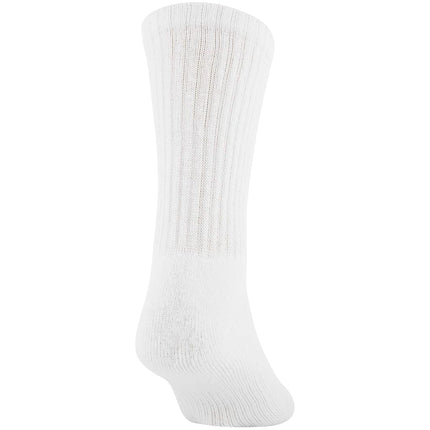 Gildan Mens Cotton Socks, 10 Pair Crew, White, 6-12 UK
