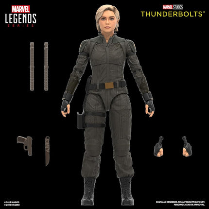 Marvel Legends Series Yelena Belova and Red Guardian Action Figures