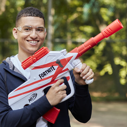 Lanzador de dardos motorizado NERF Fortnite B-AR
