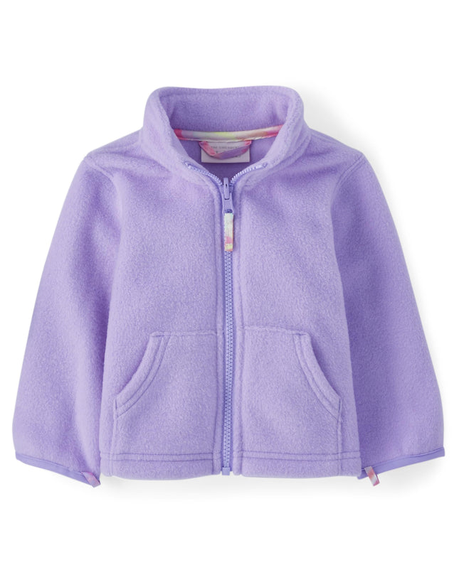 The Children's Place Baby Girls' and Toddler Heavy 3 in 1 Winter Jacket,Wind Water-Resistant Shell,Fleece Inner, French Rose, 18-24 Months